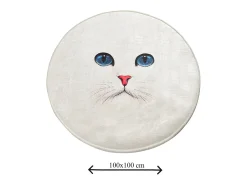 Outlet Alfombra de baño Blue Eyes DJT Multicolor
