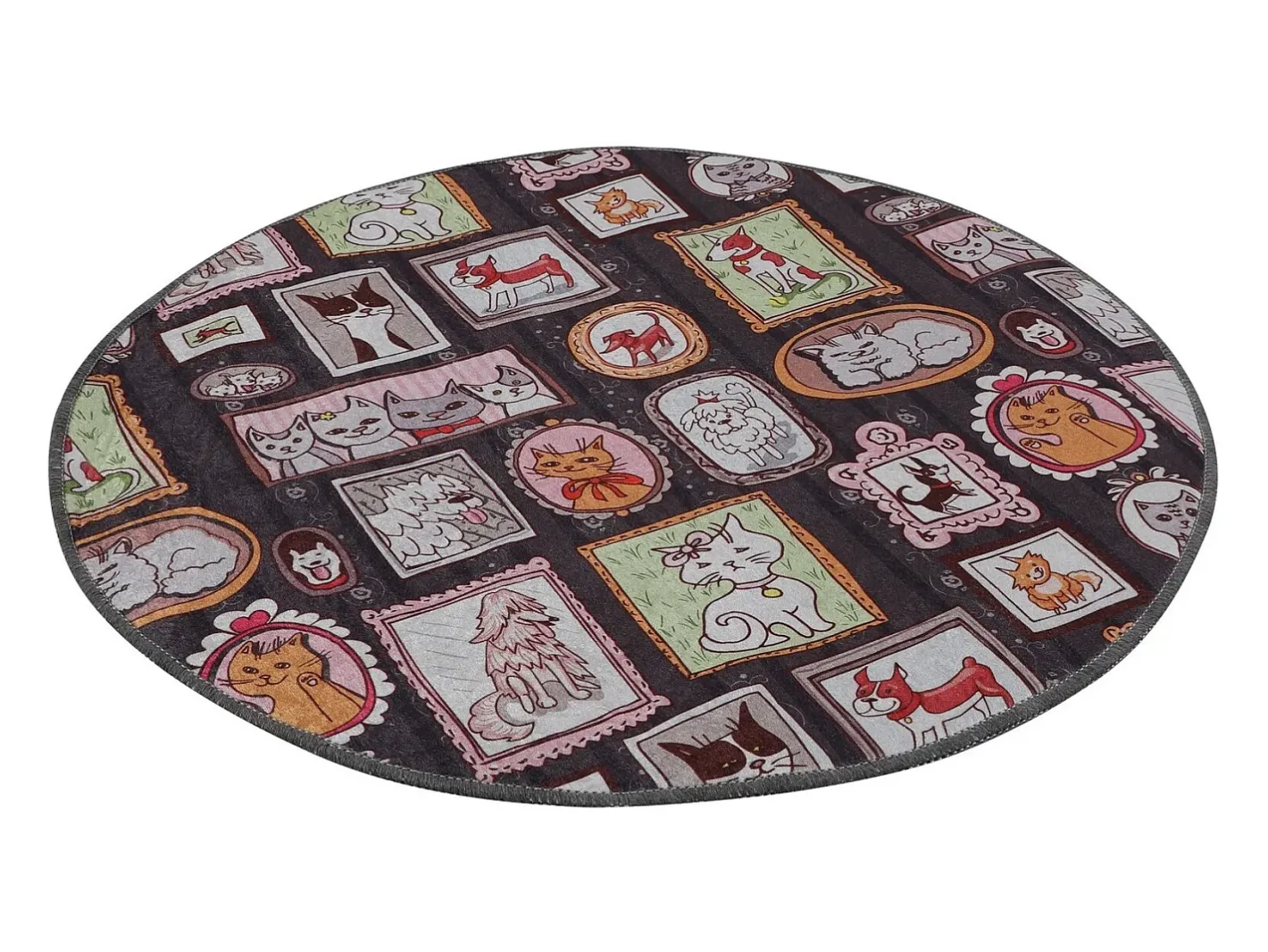 Outlet Alfombra de baño Callatte Circle Djt 80 Multicolor