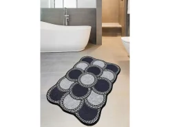 Alfombra De Baño|Ropa De Cama-Alfombra de baño Ciorcail gris azul oscuro Multicolor