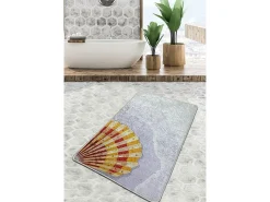 New Alfombra de baño Concha Djt (80 x 100) Multicolor