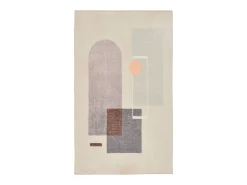 Alfombra de baño estampada con pelo suave 50x60 cm multi Ariella Gris Hot
