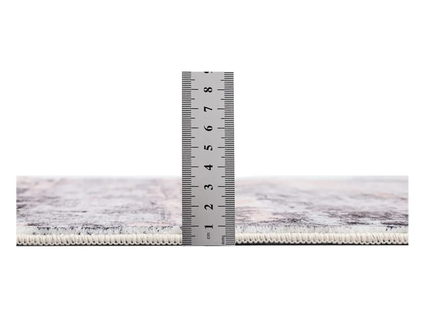 Online Alfombra de baño estampada con pelo suave 70x120 cm Multi Ariella Rosa