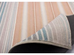Alfombra De Baño|Ropa De Cama-Alfombra de baño estampada con pelo suave 50x60 cm Colores pastel Ariella Multicolor