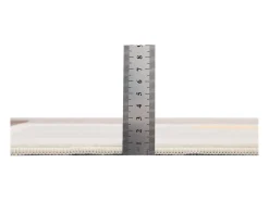 Alfombra de baño estampada con pelo suave 70x120 cm multi Ariella Gris New
