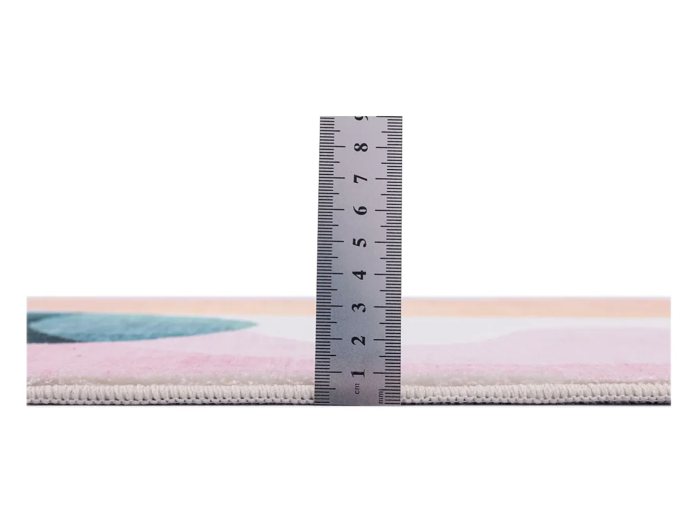 Alfombra De Baño|Ropa De Cama-Alfombra de baño estampada con pelo suave 70x120 cm Colorido Ariella Multicolor
