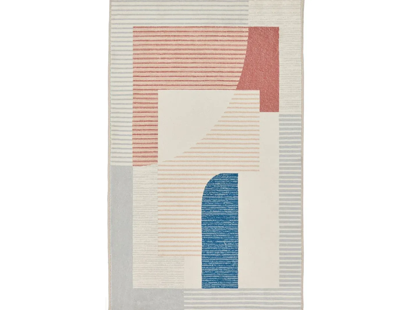 Discount Alfombra de baño estampada con pelo suave 60x100 cm multi Ariella Gris