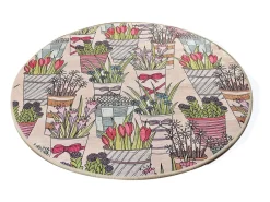 Best Alfombra de baño Flowepot (140) Multicolor