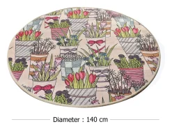 Best Alfombra de baño Flowepot (140) Multicolor