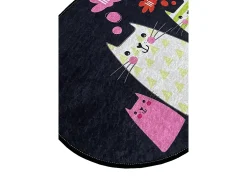 New Alfombra de baño Four Cats Djt (70 x 120) Multicolor