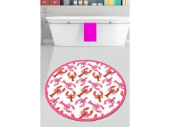 Alfombra De Baño|Ropa De Cama-Alfombra de baño Homard Djt (100 cm) Multicolor