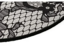 Alfombra De Baño|Ropa De Cama-Alfombra de baño Lace DJT gris blanco negro Multicolor