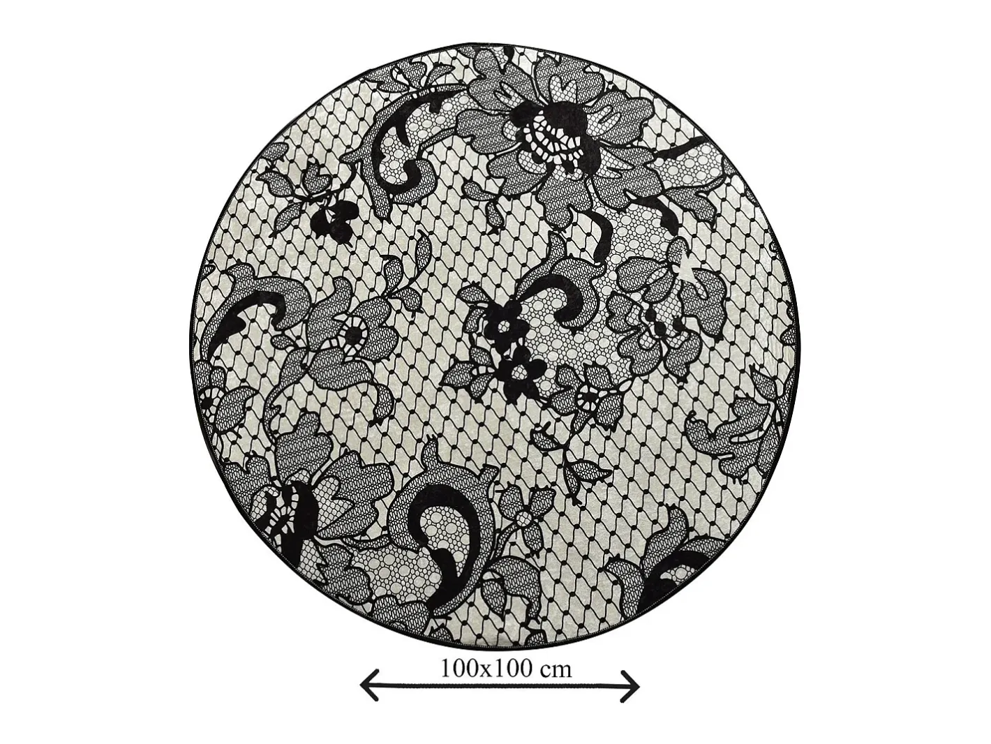 Discount Alfombra de baño Lace DJT Multicolor