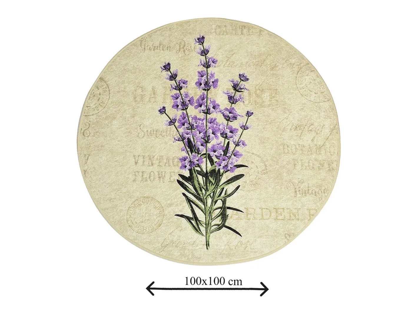 Alfombra de baño Lavender DJT Multicolor Sale