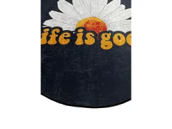 Alfombra de baño Life Is Good Djt (120 cm) Multicolor Sale