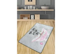 Alfombra de baño Make Time Djt (80 x 100) Multicolor