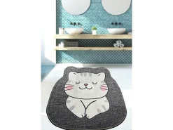 Best Alfombra de baño Neko (120 cm) gris Multicolor