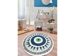 Alfombra de baño Occhio (120) verde gris azul oscuro verde Multicolor Outlet