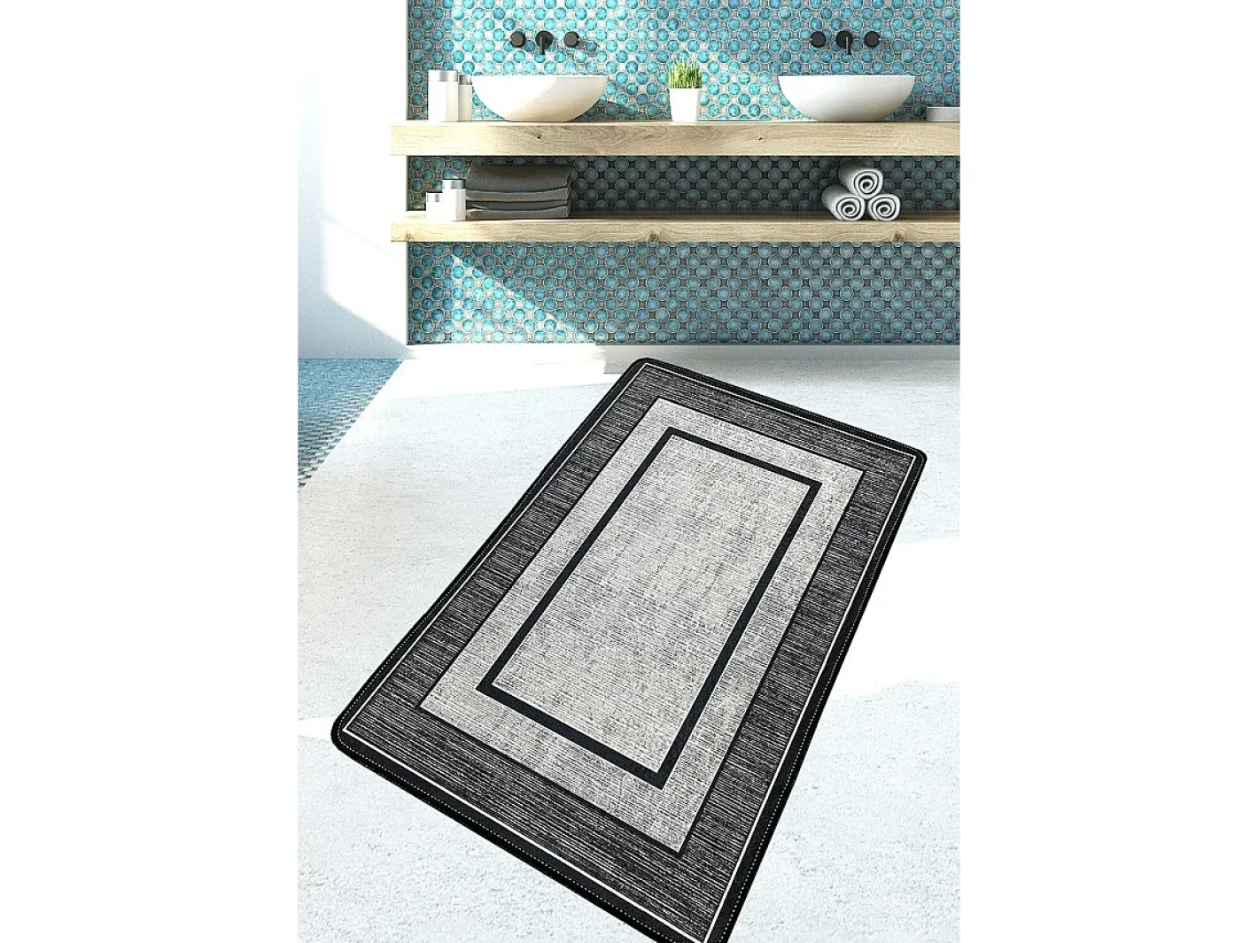 Best Alfombra de baño Patra Multicolor