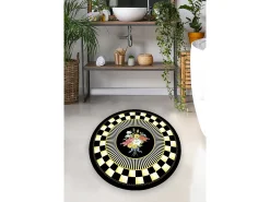 Alfombra de baño Quadratic 140 Multicolor Clearance