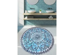 Alfombra de baño Raiya (160 cm) Multicolor Clearance