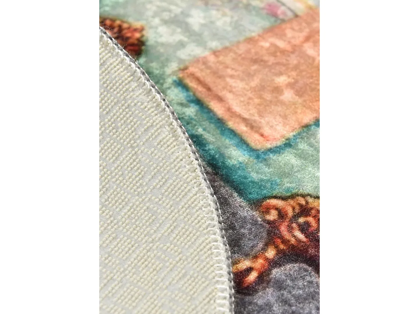 Alfombra de baño Set (2 piezas) Bain Multicolor Discount