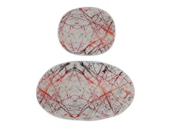 Discount Alfombra de baño Set (2 piezas) Shine DJT Multicolor