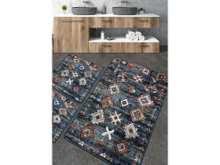 Alfombra De Baño|Ropa De Cama-Alfombra de baño Set (3 piezas) Ressal Multicolor