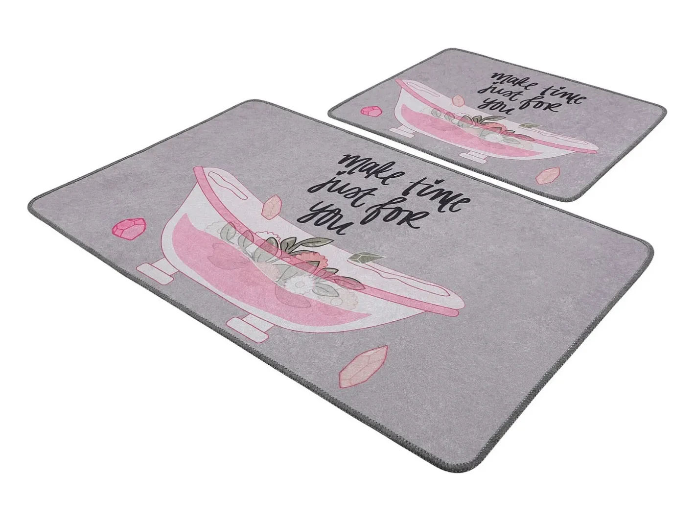 Best Alfombra de baño Set (2 piezas) Make Time Djt Multicolor