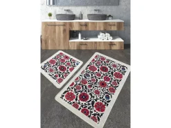 Alfombra De Baño|Ropa De Cama-Alfombra de baño Set (2 piezas) Sheffield Multicolor