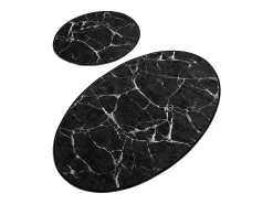 Alfombra De Baño|Ropa De Cama-Alfombra de baño Set (2 piezas) Marble DJT Multicolor