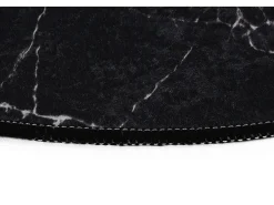 Alfombra de baño Set (3 piezas) Marble blanco negro Multicolor Outlet