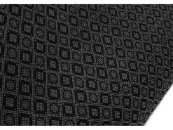Alfombra de baño Set (3 piezas) Marble blanco negro Multicolor Outlet