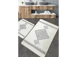 Alfombra de baño Set (2 piezas) Tatiana Multicolor Best