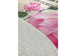 Alfombra de baño Set (2 piezas) Jardiner Oval Multicolor Online