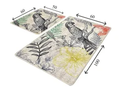 Online Alfombra de baño Set (2 piezas) Parrot Multicolor