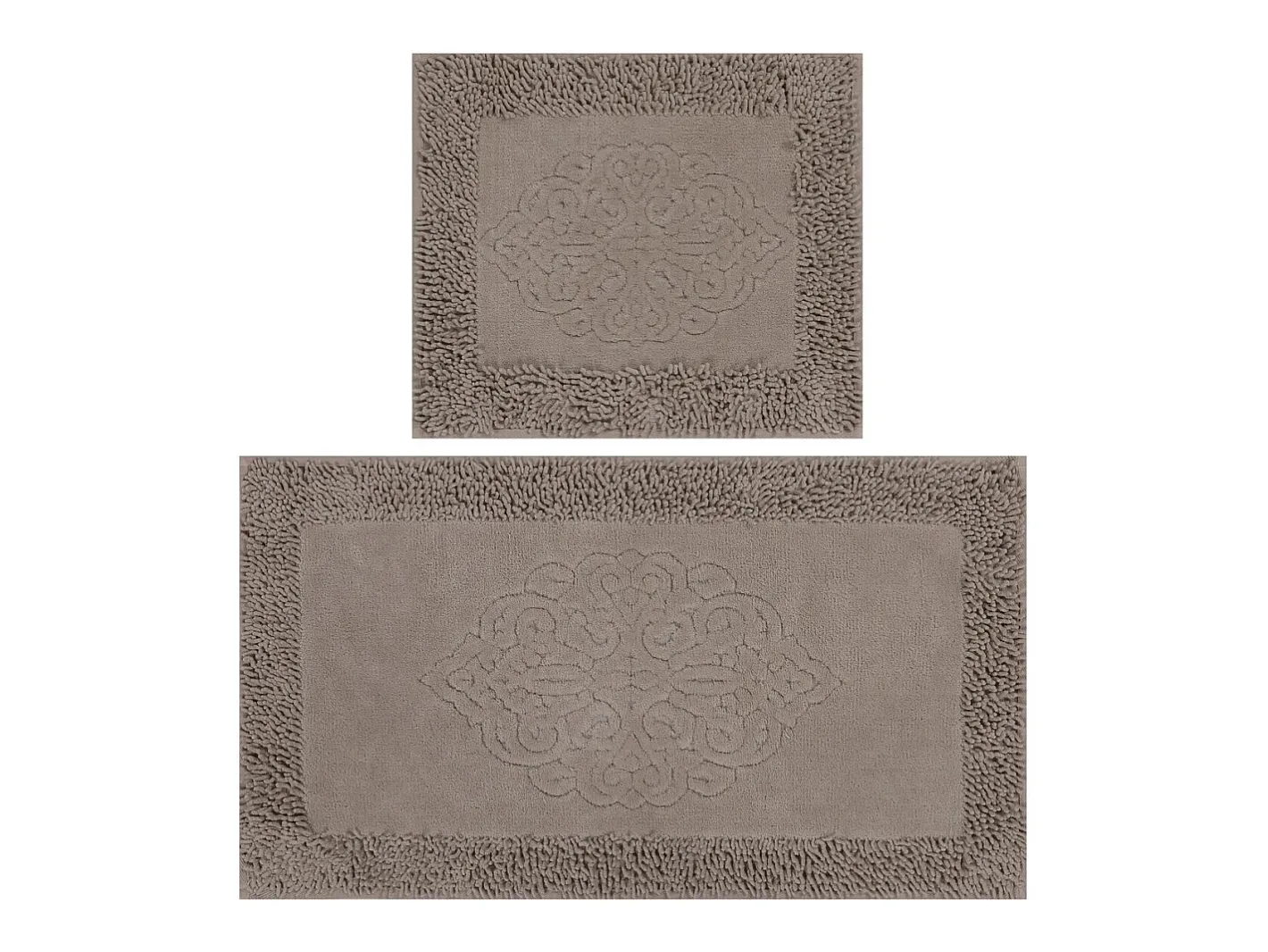 Alfombra De Baño|Ropa De Cama-Alfombra de baño Set (2 piezas) Piante Multicolor