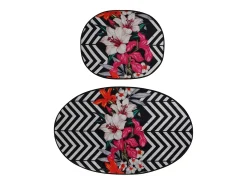 Discount Alfombra de baño Set (2 piezas) Marken Multicolor