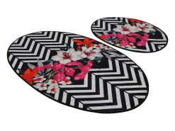 Discount Alfombra de baño Set (2 piezas) Marken Multicolor