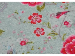 Online Alfombra de baño Set (2 piezas) Lara Oval Multicolor