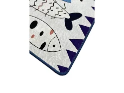 Alfombra de baño Set (2 piezas) Le Poissson Multicolor Outlet