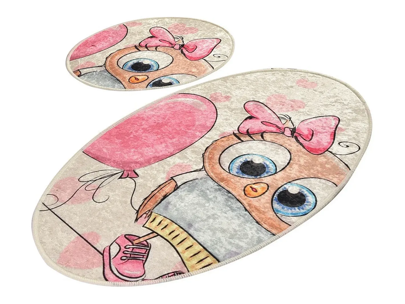 Alfombra de baño Set (2 piezas) Kitty Multicolor Clearance
