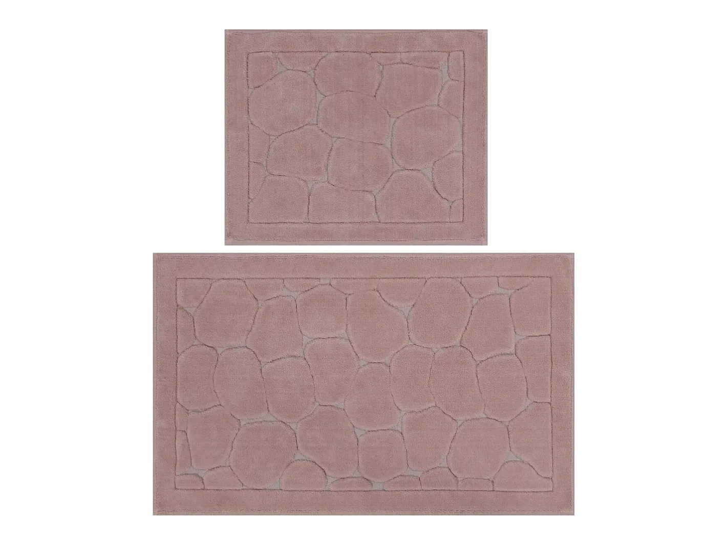 Alfombra de baño Set (2 piezas) Lino Multicolor Best
