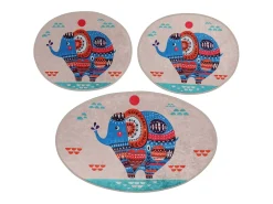 Hot Alfombra de baño Set (3 piezas) Etnic Multicolor