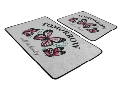 Outlet Alfombra de baño Set (2 piezas) Tomorrow Djt Multicolor