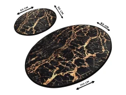 Alfombra De Baño|Ropa De Cama-Alfombra de baño Set (2 piezas) Goldes Multicolor