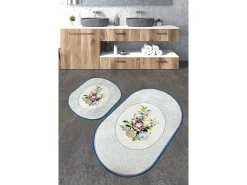 Alfombra De Baño|Ropa De Cama-Alfombra de baño Set (2 piezas) Lous Multicolor