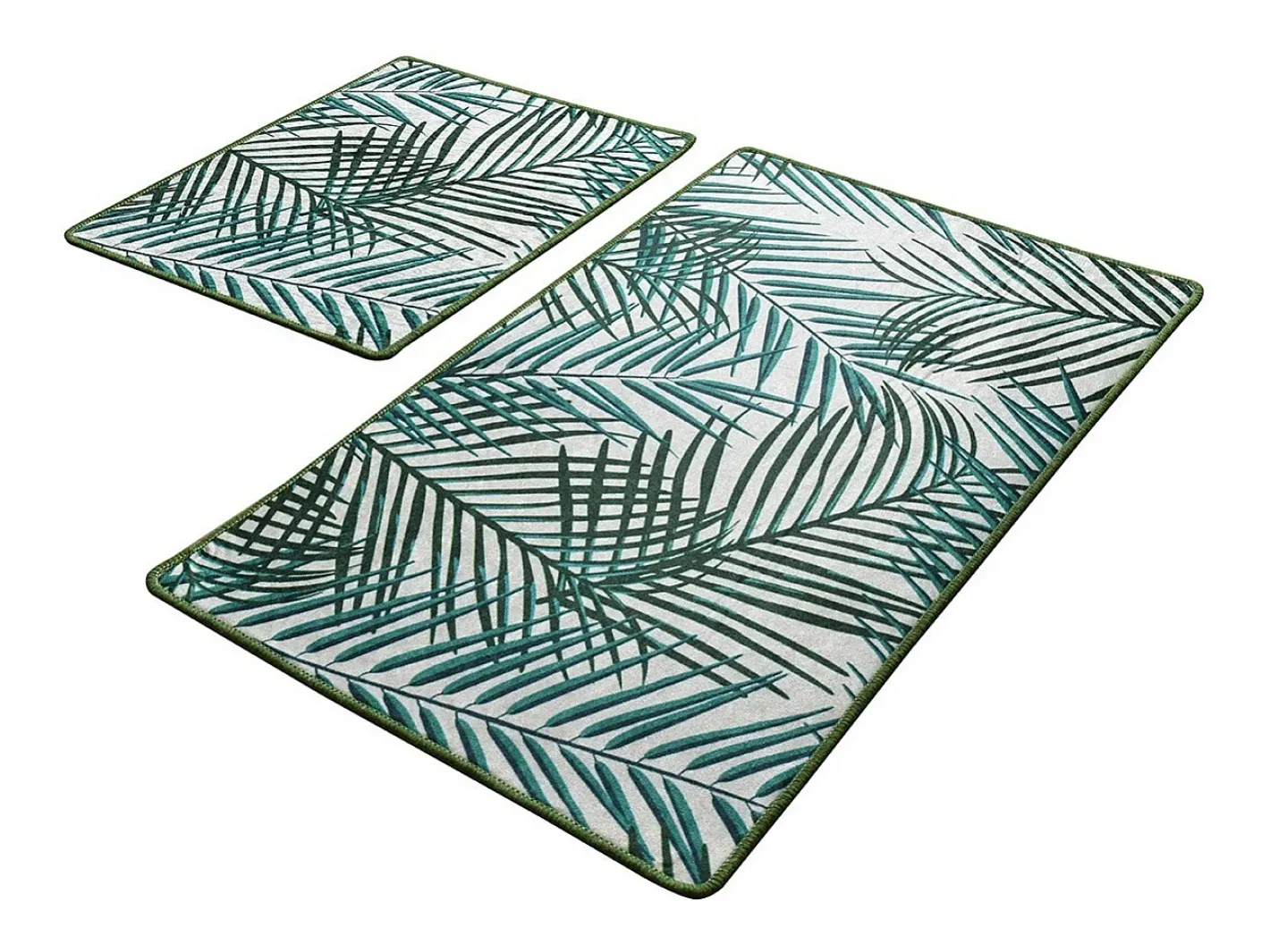 Alfombra de baño Set (2 piezas) Botany Multicolor Discount
