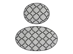 Alfombra De Baño|Ropa De Cama-Alfombra de baño Set (2 piezas) Kupa Multicolor