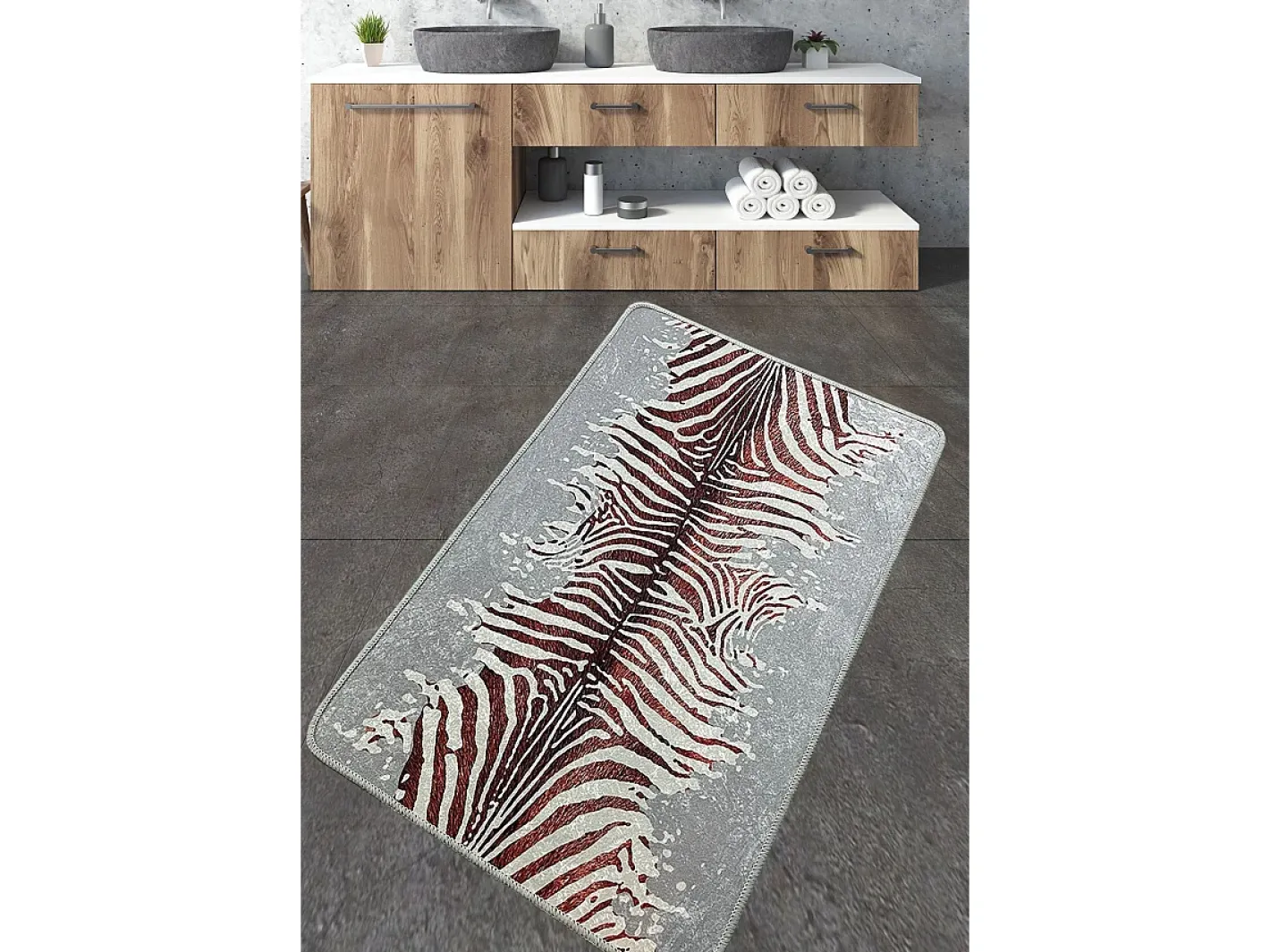Alfombra de baño Sevra Multicolor Best