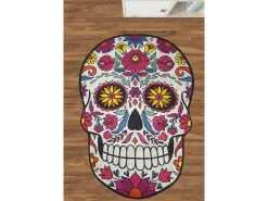 Best Alfombra de baño Skull Djt (120 x 180) Multicolor